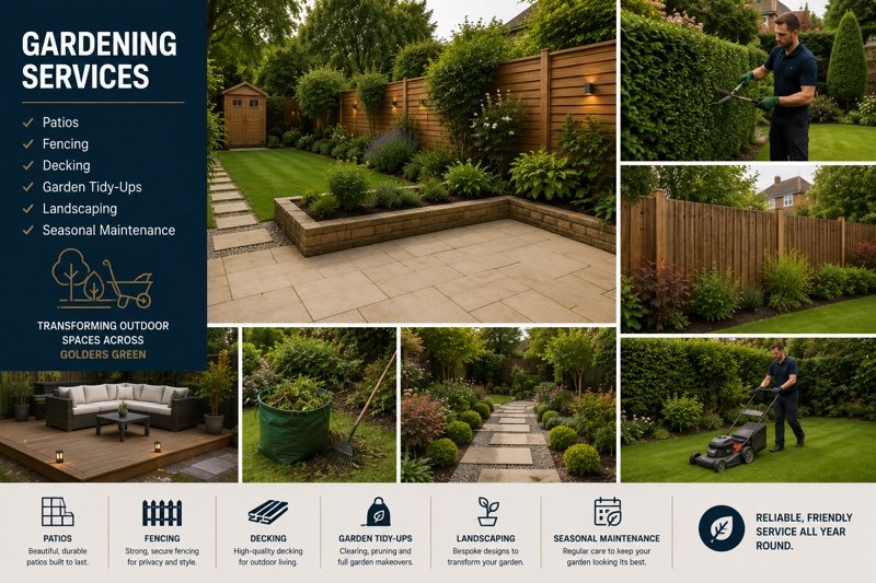 Gardening Services in North London — Handyman North London